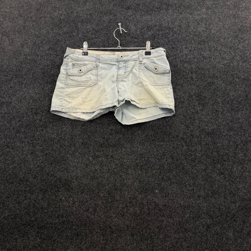 YMI Jeans From City of Angels Light Wash Denim Shorts Low Rise Size 7 S22101